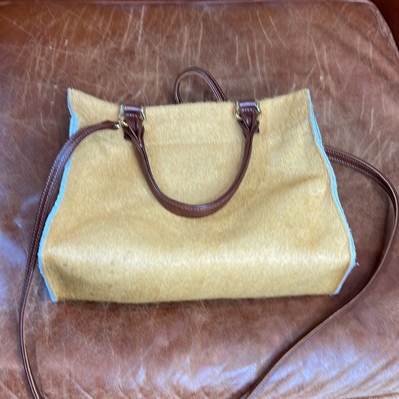 Satchel Mamie Mini in Cowhide - Picture 2 of 7